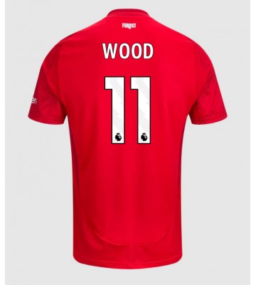 Nottingham Forest Chris Wood #11 Primera Equipación 2024-25 Manga Corta